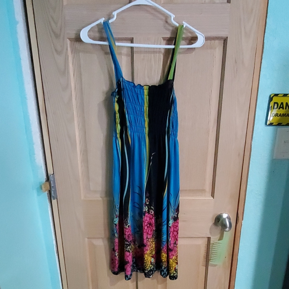 Silky sun dress